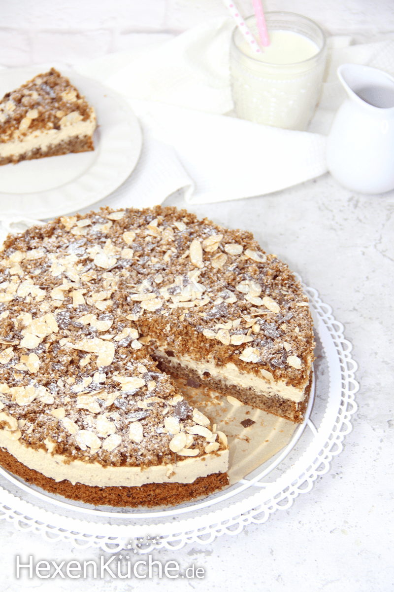 Eiskaffee Sahne Torte Hexenk Che De