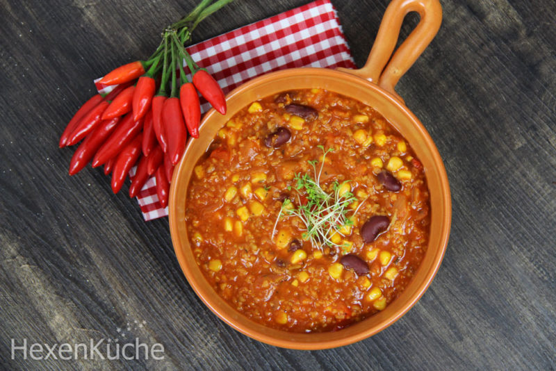 Chili con Grünkern – Hexenküche.de