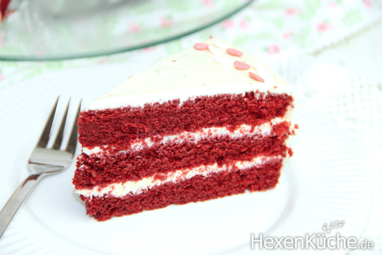 Red Velvet Cake Roter Samtkuchen Hexenküchede 1995